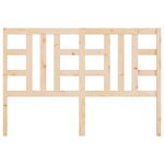 vidaXL Tête de lit 146x4x100 cm Bois massif de pin