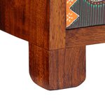 vidaXL Table de chevet 40x40x60 cm bois d'acacia massif