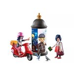 PLAYMOBIL 71864 - Marinette à scooter & Kagami