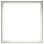 vidaXL Jardinière blanc 100x100x40 cm acier