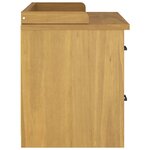 vidaXL Banc de couloir SANDNES 87x40x50 cm bois de pin massif