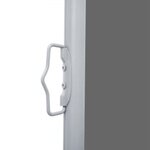 vidaXL Auvent latéral rétractable Anthracite 160x600 cm