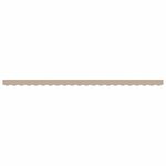 vidaXL Bande de auvent Beige 4.8 x 0.2 m Toile