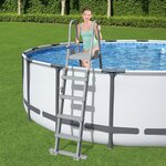 Bestway Échelle de piscine de sécurité à 4 marches Flowclear 132 cm