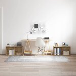 vidaXL Ensemble meuble TV 2 Pièces chêne artisanal 72 x 35 x 36.5 cm