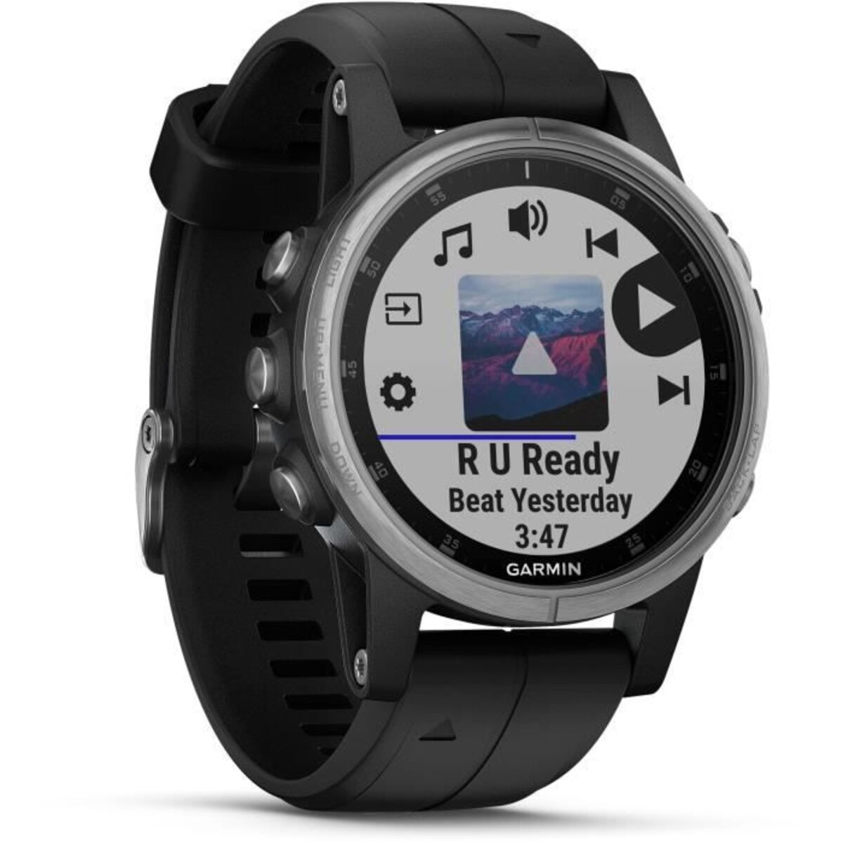 Garmin fenix 5s plus silver hotsell