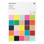 20 feuilles de papier A3 160 g - Multicolore