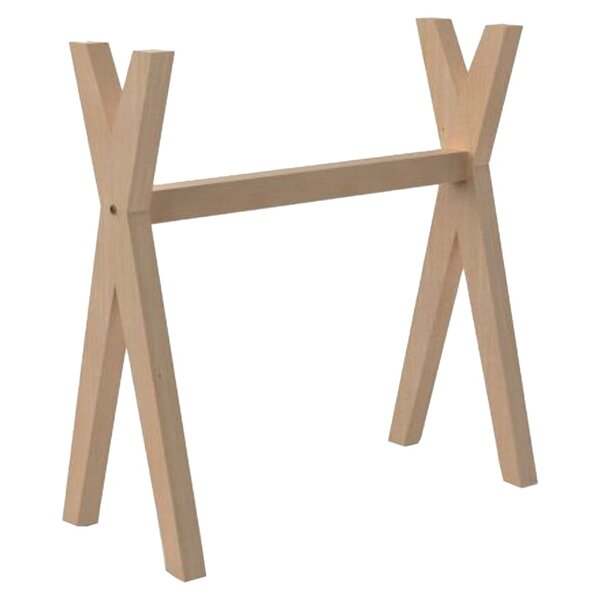 Nordlinger Tréteau Alixx 70x35x73 cm Bois Naturel