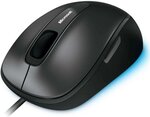 Souris filaire microsoft comfort mouse 4500 (noir)