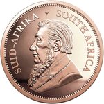 Pièce de monnaie en Or 1 Rand g 0.622 Millésime 2024 KRUGERRAND 1/50