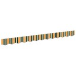 vidaXL Store enroulable pour cadre de 3 5 m vert et jaune 3 3 x 0 2 m