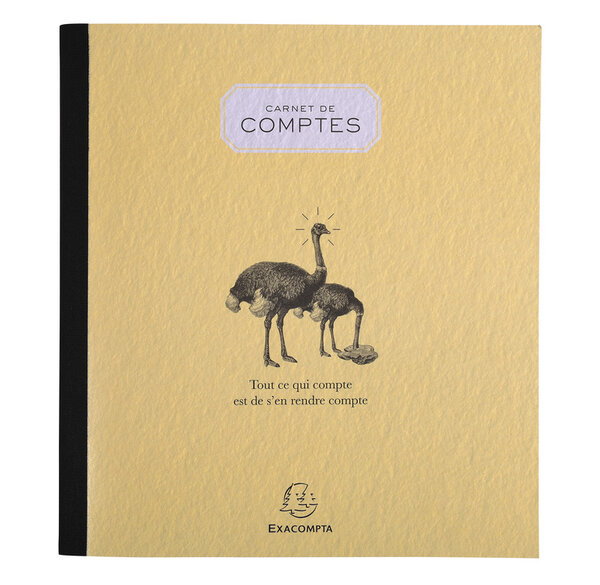 Carnet de comptes 21x19cm 80 pages - x 5 - exacompta