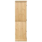vidaXL Garde-robe Corona 76x50x170 cm bois de pin massif