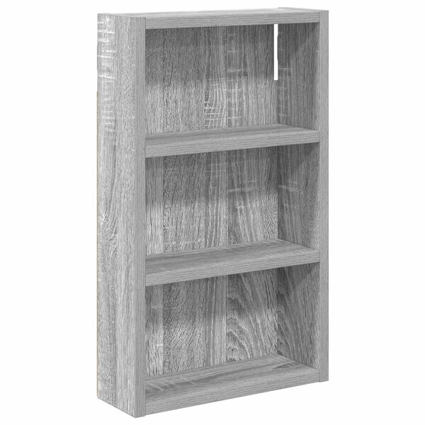 vidaXL Armoire murale de salle de bain Gris Sonoma 30 x 10 x 50 cm
