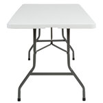 Tectake Table pliante 183 x 76 x 74 cm