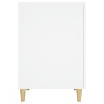 vidaXL Bureau Blanc 140x50x75 cm Bois d'ingénierie