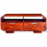 vidaXL Table basse Bois massif 90x40x35 cm