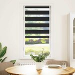 Store enrouleur tamisant 40 x 100 cm noir