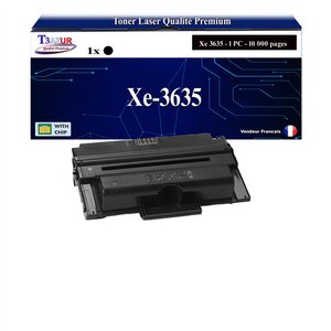 T3AZUR -Toner compatible avec Xerox Phaser 3635MFP  3635MFPVs  3635MFPVx (108R00795) - Noir