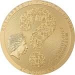 Pièce de monnaie en Argent 20 Dollars g 93.3 (3 oz) Millésime 2021 Archeology Symbolism BACTRIAN CYBELE DISK
