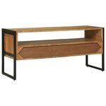 vidaXL Meuble TV 100x35x50 cm Bois massif d'acacia