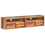 vidaXL Meubles TV 2 Pièces 88x30x40 cm Bois de récupération solide