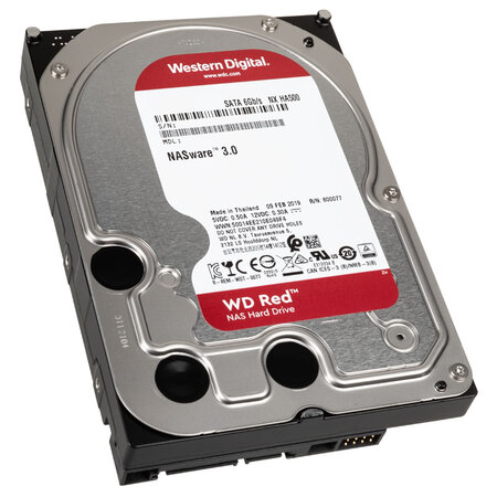 Western digital wd red 3to 6gb/s sata hdd wd red 3to sata 6gb/s 256mo cache internal 8.9cm 3.5p 24x7 intellipower optimized for soho nas systems 1-8 bay hdd bulk