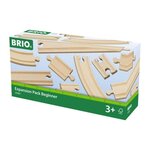 Brio World Coffret Evolution Débutants -11 Rails - Accessoire pour circuit de train en bois - Ravensburger - Mixte des 3 ans - 33401