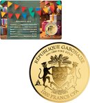 Pièce de monnaie en Or 1000 Francs g 0.031 (1/1000 oz) Millésime 2026 HAPPY BIRTHDAY CAKE 1/1000