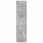 vidaXL Garde-robe Gris béton 50x50x200 cm Bois d'ingénierie