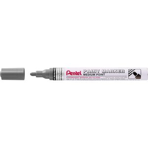 Marqueur peinture paint marker  pointe moyenne  noir nacré pentel