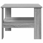 vidaXL Table basse Gris Sonoma 57 x 55 x 45 cm Bois d'ingénierie