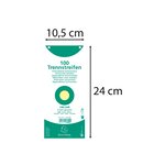 Paquet 100 Fiches Intercalaires Horizontales Unies Perforées - 105x240mm - Jaune - X 12 - Exacompta