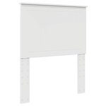 vidaXL Tête de lit Blanc Brillant 80 cm Bois d'ingénierie