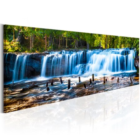 Tableau - beautiful waterfall l x h en cm 120x40