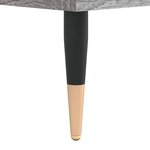 vidaXL Table de chevet sonoma gris 40x35x69 cm bois d'ingénierie