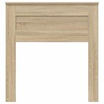 vidaXL Tête de lit Chêne Sonoma 75 cm Bois d'ingénierie