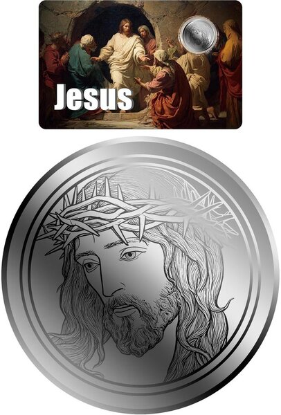 Pièce de monnaie en Palladium 30 Dollars g 0.155 (1/200 oz) Millésime 2026 JESUS 1/200 (PRÉCOMMANDE)