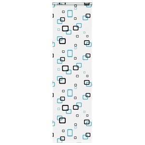 vidaXL Store enrouleur de douche avec cassette largeur du tissu 56 cm
