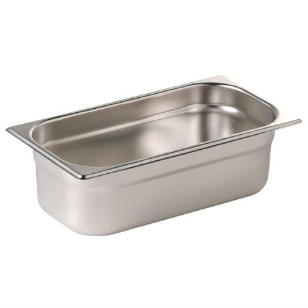 Bac gastronorme gn 1/3 et gn 1/2 - vogue - lot de 5 -  - inox