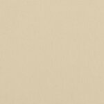 vidaXL Coussins de banc de jardin 2 Pièces beige 100x50x7 cm tissu Oxford