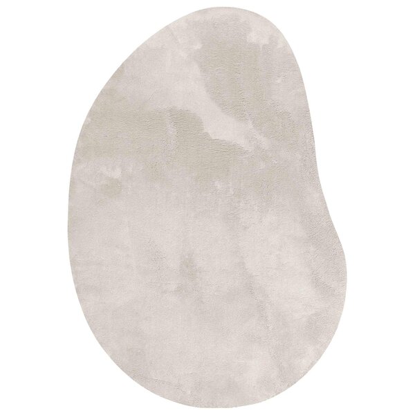 vidaXL Tapis de surface HUARTE Couleur sable 100 x 200 cm Polyester