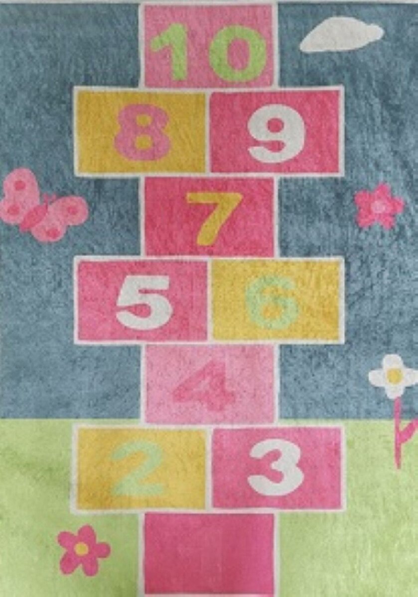 Tapis De Salon, Chambre,Tapis Lavable Multicolore 200 Cm Antidérapant