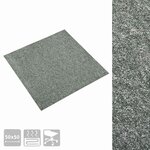 vidaXL Tapis 20 Pièces Vert 50 x 50 cm 100  Polypropylène