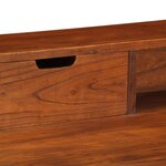 vidaXL Bureau 110x50x90 cm Bois d'acacia solide