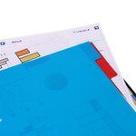 Cahier OrganiserBook 160 pages 5x5 A4+ Coloris Aléatoire OXFORD