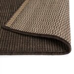 Vidaxl tapis d'extérieur/d'intérieur aspect de sisal 140x200 cm marron