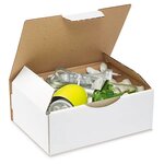 Boîte carton blanche d'expédition rajapost 20x10x10 cm (lot de 50)