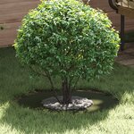 vidaXL Pot de fleur vert olive Vert olive Plastique Moyen