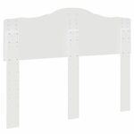 vidaXL Tête de lit Blanc Brillant 120 cm Bois d'ingénierie